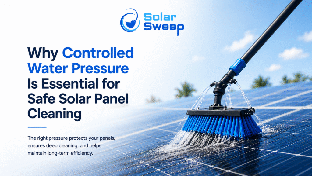 solar panel cleaning