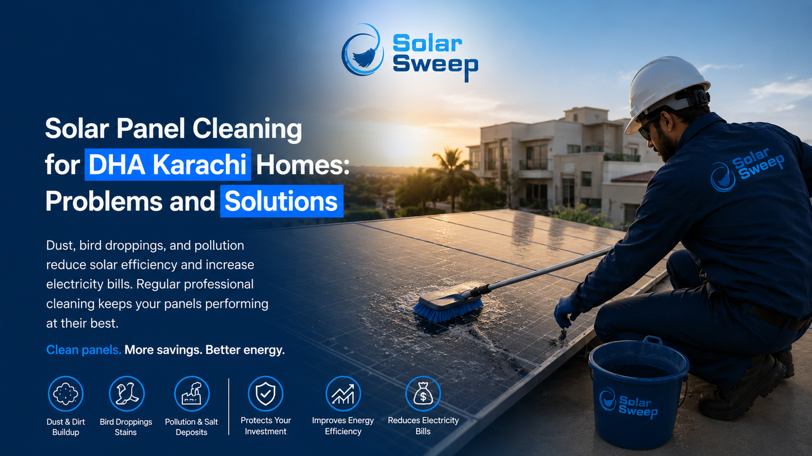 solar panel cleaning DHA Karachi
