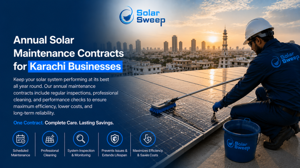 solar maintenance contracts Karachi