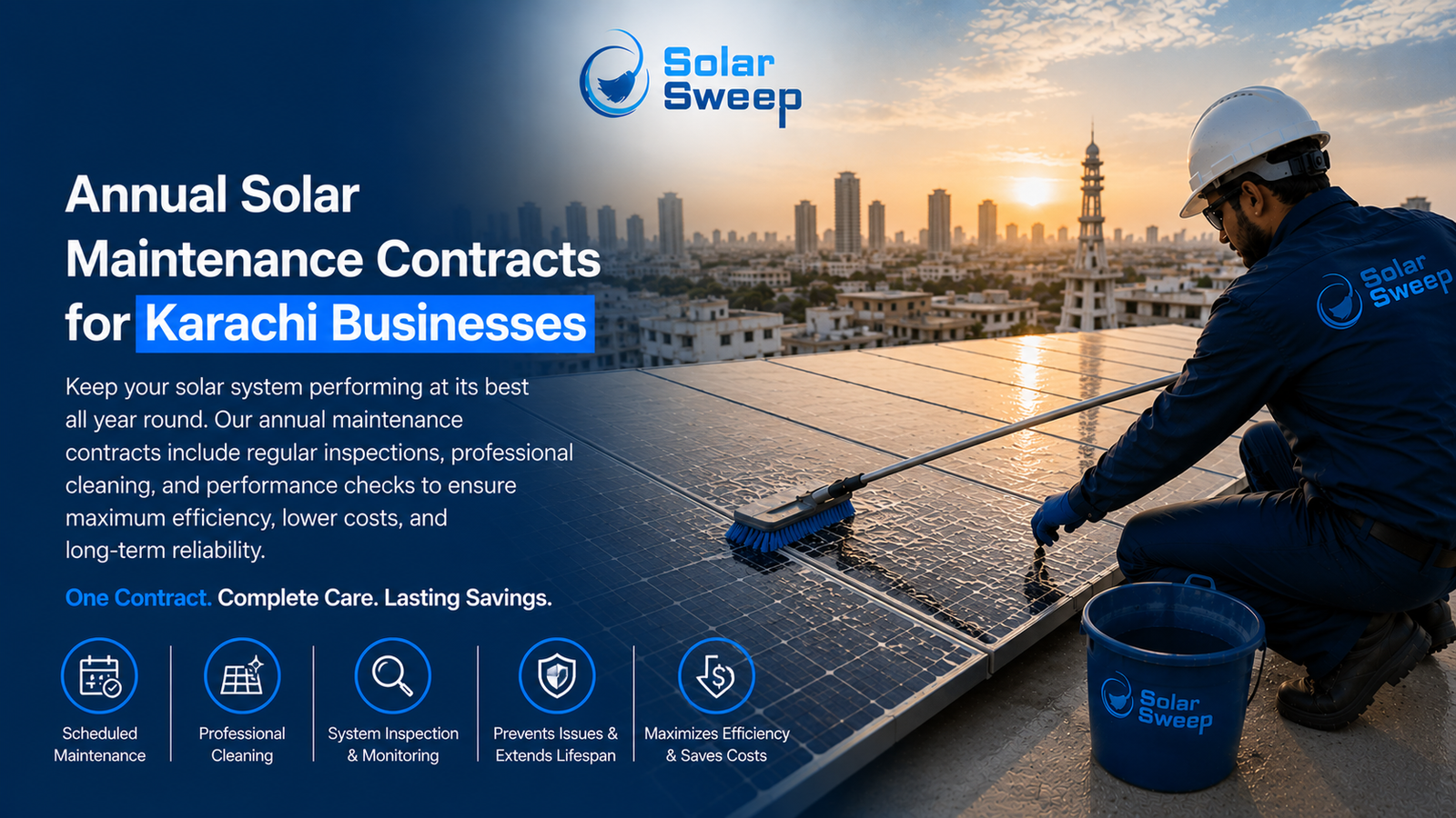 solar maintenance contracts Karachi