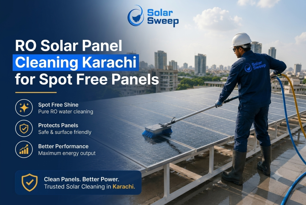 RO solar panel cleaning Karachi