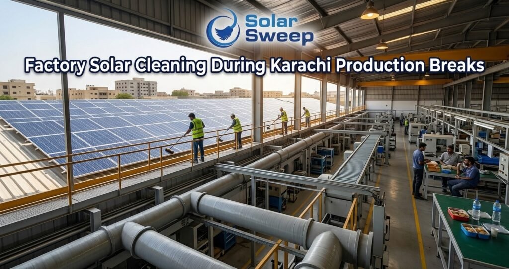 Factory Solar Cleaning Karachi