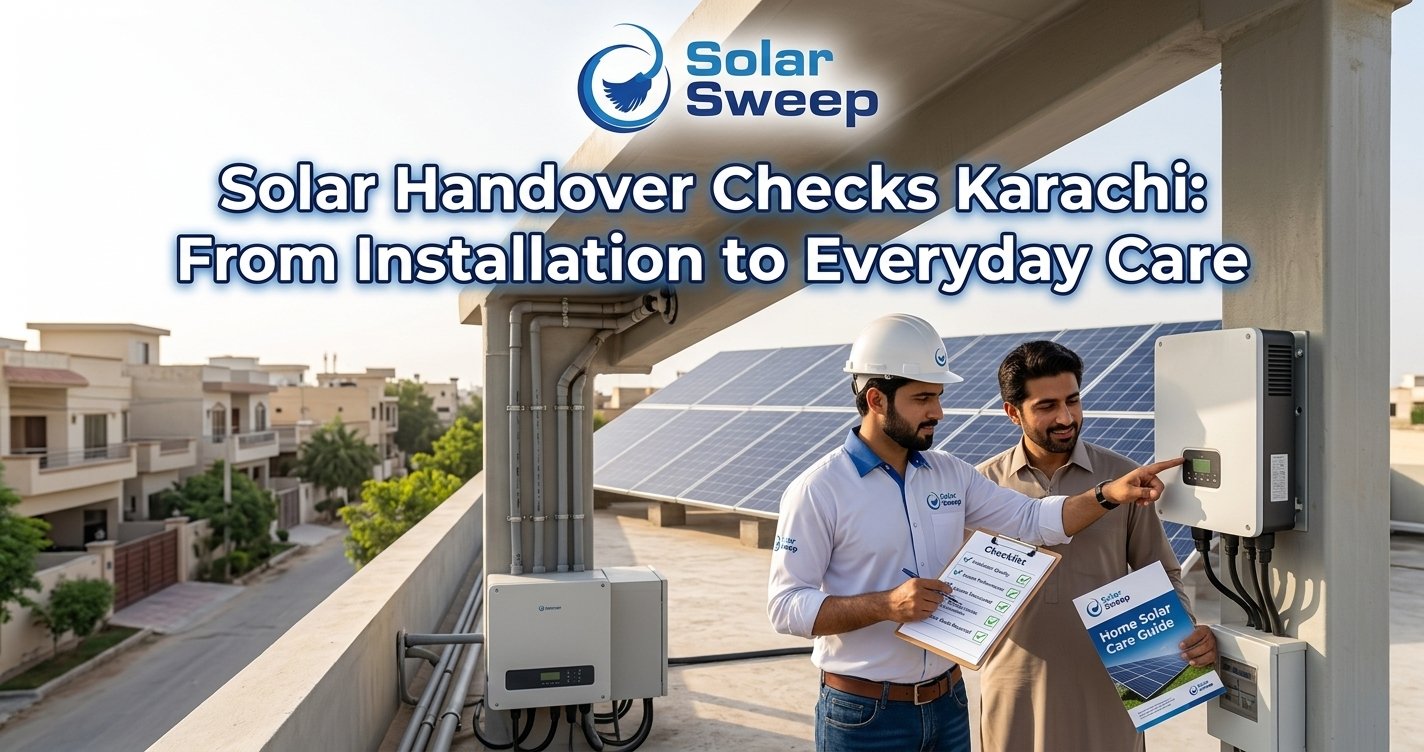 Solar Handover Checks Karachi